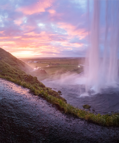 Waterfall Seljalandsfoss